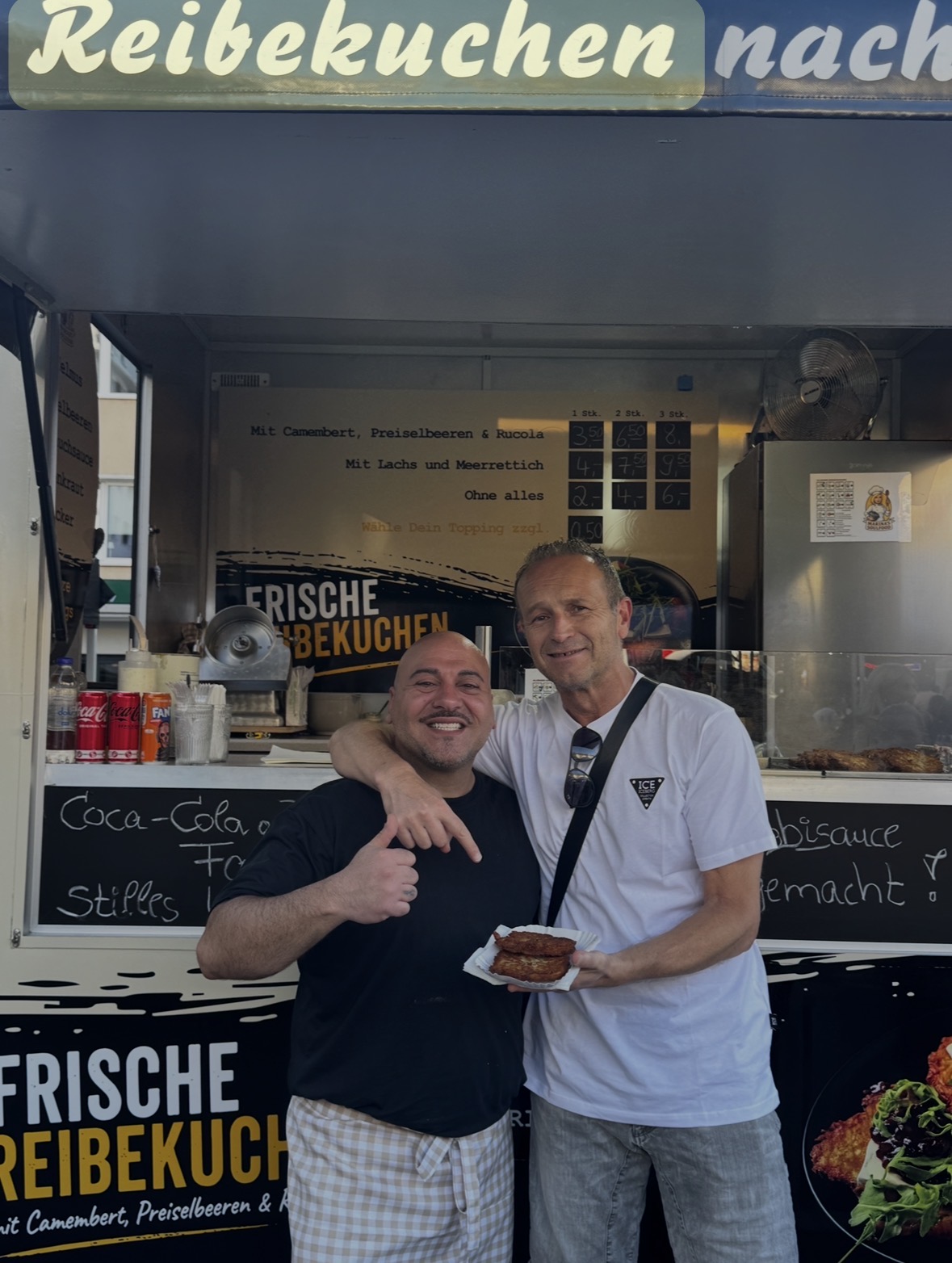 Marina's Soulfood Catering mit Gästen